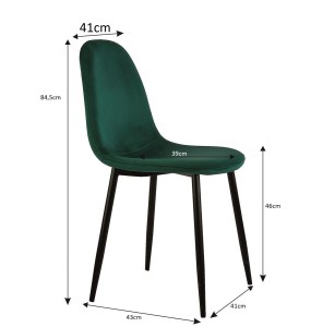 Jídelní sestava OTTAVIO stůl 120/70 + 4 židle (7/7)