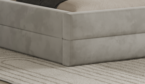 Postel ALCAMO 140x200 zelená s úložným prostorem (5/8)