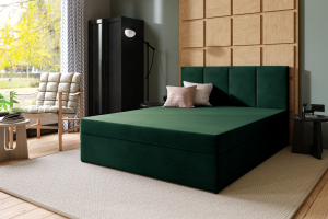 Postel MARCELLO 160x200 zelená - RIVIERA 38