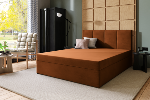 Postel MARCELLO 180x200 měděná - RIVIERA 56