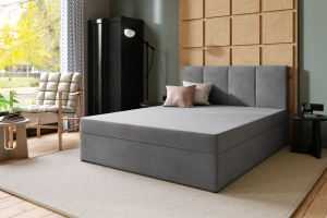Postel MARCELLO 180x200 šedá - RIVIERA 91 (3/4)