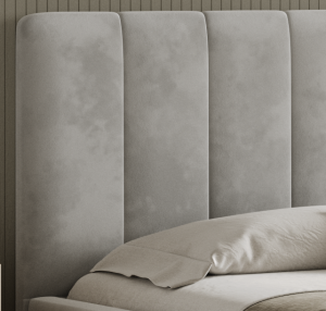 Postel RIMINI 180x200 světlešedá s úložným prostorem (5/8)
