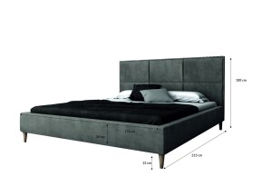 Postel SAND 160x200 zelená (7/7)