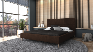 Postel SAND 180x200 hnědá