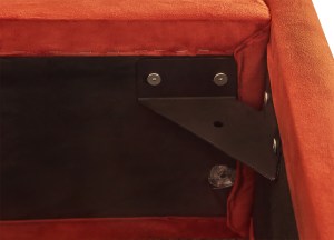 Ilustrační foto - Postel TRIEST - detail (7/8)