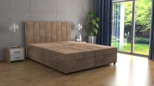 Postel VIKI 120x200 cappuccino - RIVIERA 24 (4/6)