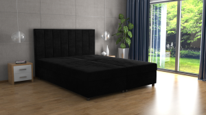 Postel VIKI 160x200 černá - RIVIERA 100 (4/6)