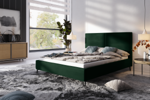 Postel ZENTO 180x200 zelená