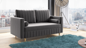 Sedací souprava FIORELLO 3+2+1 hnědá - DREAM VELVET 202.37 (5/8)