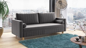 Sedací souprava FIORELLO 3+2+1 světlešedá - DREAM VELVET 202.17 (2/8)