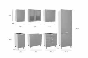 Kuchyňská linka SIMI madera 240/240 (4/6)