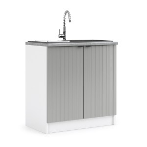 Kuchyňská skříňka LAM ZL80 2D - Dvířka CINDY