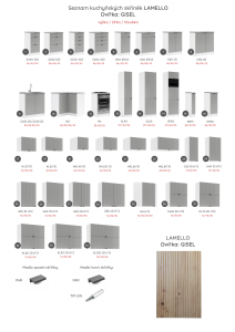 Rohová kuchyňská linka WERIA 330x210cm Kobe + dub artisan (4/9)