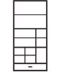 Regál FLEXY 80x197,5 v2 - Ilustrační foto (2/3)