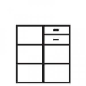 Komoda OLIWIA 90x104 v2 - Ilustrační foto (2/2)