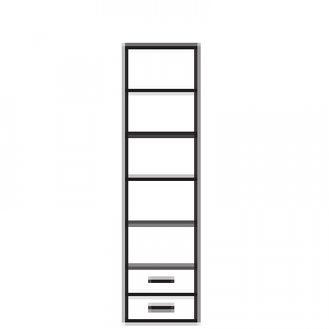 Regál OLIWIA 50x190 v1 - Ilustrační foto (2/2)