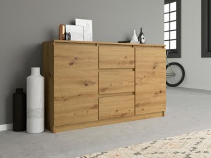 Ilustrační foto - Komoda 2D3S Dub artisan (3/8)