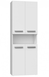 Ilustrační foto  - Koupelnová skříňka NEL DK 2K 60 Bílá (4/14)
