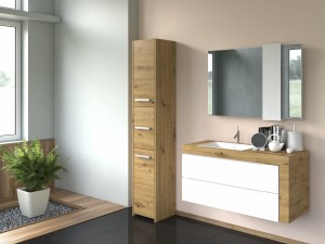 Ilustrační foto - Koupelnová skříňka S33 Dub artisan (2/11)