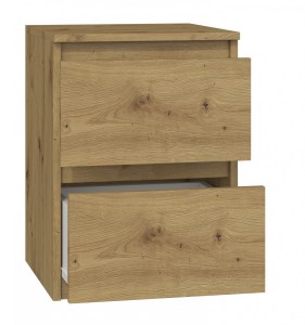 Ilustrační foto - Noční stolek MALWA M2 Dub artisan (2/10)