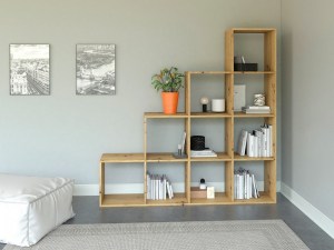 Ilustrační foto - Regál STEP RS-40 Dub artisan (2/4)