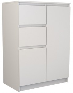 Komoda 2D2S Bílá