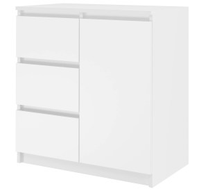 Komoda MALAGA 1D3S Bílá (9/11)