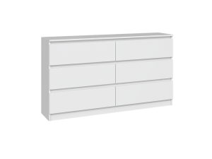Komoda MALWA M6 140 Bílá