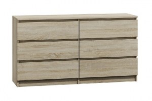 Komoda MALWA M6 140 Dub sonoma