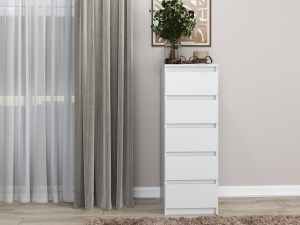 Komoda MALWA W5 Bílá (13/13)