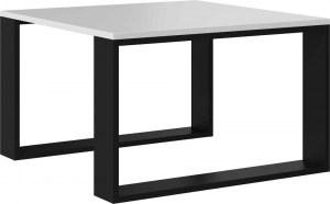 Konferenční stolek LOFT MODERN MINI bílá + černá (5/9)