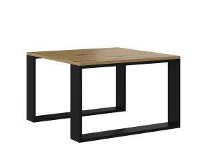 Konferenční stolek LOFT MODERN MINI dub artisan + černá (8/9)