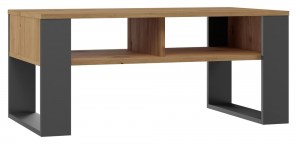 Konferenční stolek MODERN 2P Dub artisan + antracit