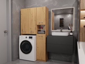 Koupelnová sestava MARPOL DD Dub artisan (8/10)