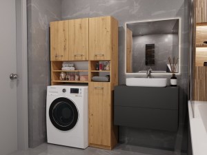 Koupelnová sestava MARPOL DK Dub artisan (3/5)