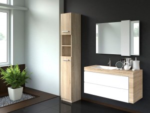 Koupelnová skříňka MARBELA Dub sonoma (6/12)
