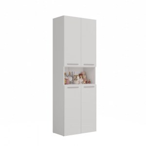 Koupelnová skříňka NEL DK 1K 60 Bílá (9/14)
