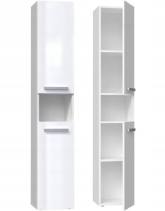 Koupelnová skříňka NEL I bílý lesk (20/25)