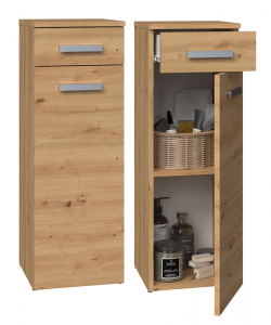 Koupelnová skříňka NEL V DS Dub artisan