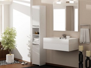 Koupelnová skříňka S30 Bílá (6/17)