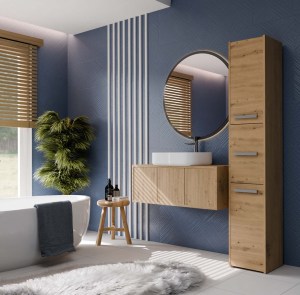 Koupelnová skříňka S33 Dub artisan (10/11)