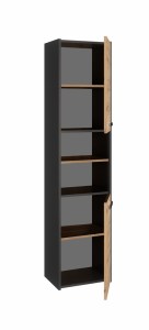 Koupelnová skříňka S40 Antracit + dub artisan (5/15)