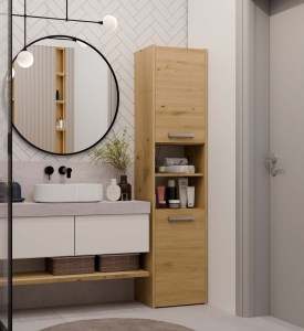 Koupelnová skříňka S40 Dub artisan (12/15)
