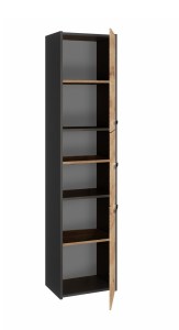 Koupelnová skříňka S43 Antracit + dub artisan (4/4)