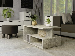 Ilustrační foto - Konferenční stolek PRIMA beton (4/9)