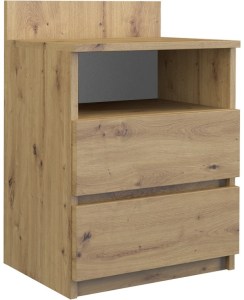 Noční stolek MALWA M1 Dub artisan (8/14)