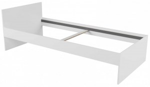 Postel LINO 90x200 Bílý mat