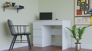 Psací stůl MIJAS levý bílý (6/6)