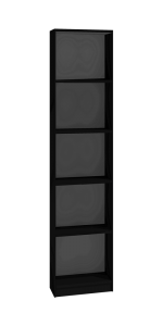 Regál DAVID R40 Černý (5/8)