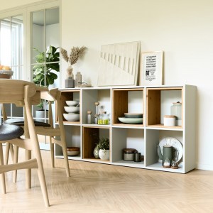 Regál MALAX 2x4 Bílý (3/3)